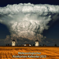 Vorderes Coverbild Meteorologischer Postkarten-Kalender 2023