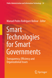 Vorderes Coverbild Smart Technologies for Smart Governments