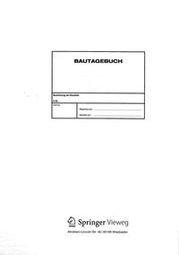 Vorderes Coverbild Bautagebuch