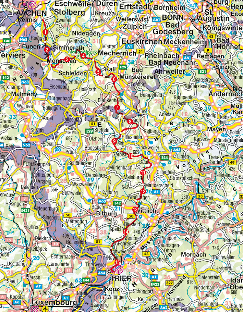 Beispielinhalt (Bild) Eifelsteig