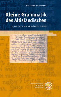 Vorderes Coverbild Kleine Grammatik des Altisländischen