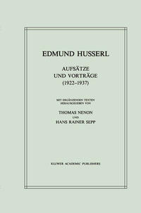 Vorderes Coverbild Aufsätze und Vorträge (1922–1937)