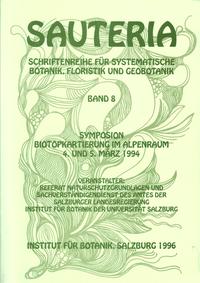 Vorderes Coverbild Sauteria 8: Symposium Biotopkartierung im Alpenraum 4. und 5. März 1994