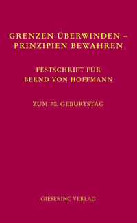 Vorderes Coverbild Grenzen überwinden - Prinzipien bewahren