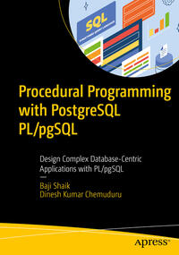 Vorderes Coverbild Procedural Programming with PostgreSQL PL/pgSQL