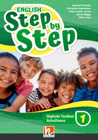 Vorderes Coverbild ENGLISH Step by Step 1 (Lehrplan 2023) | Digitale Toolbox