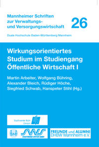 Vorderes Coverbild Wirkungsorientiertes Studium im Studiengang Öffentliche Wirtschaft I