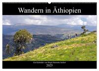 Vorderes Coverbild Wandern in Äthiopien (Wandkalender 2025 DIN A2 quer), CALVENDO Monatskalender