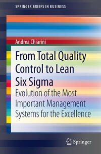 Vorderes Coverbild From Total Quality Control to Lean Six Sigma