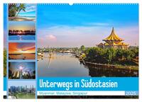 Vorderes Coverbild Unterwegs in Südostasien (Wandkalender 2025 DIN A2 quer), CALVENDO Monatskalender