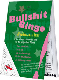 Vorderes Coverbild Bullshit-Bingo Weihnachten