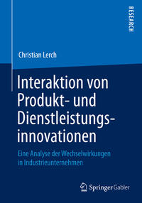 Vorderes Coverbild Interaktion von Produkt- und Dienstleistungsinnovationen