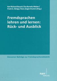 Vorderes Coverbild Fremdsprachen lehren und lernen: Rück- und Ausblick