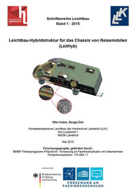 Vorderes Coverbild Leichtbau-Hybridstruktur für das Chassis von Reisemobilen (LeitHyb)
