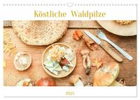 Vorderes Coverbild Köstliche Waldpilze (Wandkalender 2025 DIN A3 quer), CALVENDO Monatskalender
