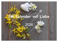 Vorderes Coverbild Ein Kalender voll Liebe (Wandkalender 2026 DIN A2 quer), CALVENDO Monatskalender