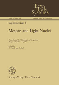 Vorderes Coverbild Mesons and Light Nuclei