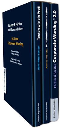 Vorderes Coverbild 25 Jahre Corporate Wording®: Der Jubiläumsschuber