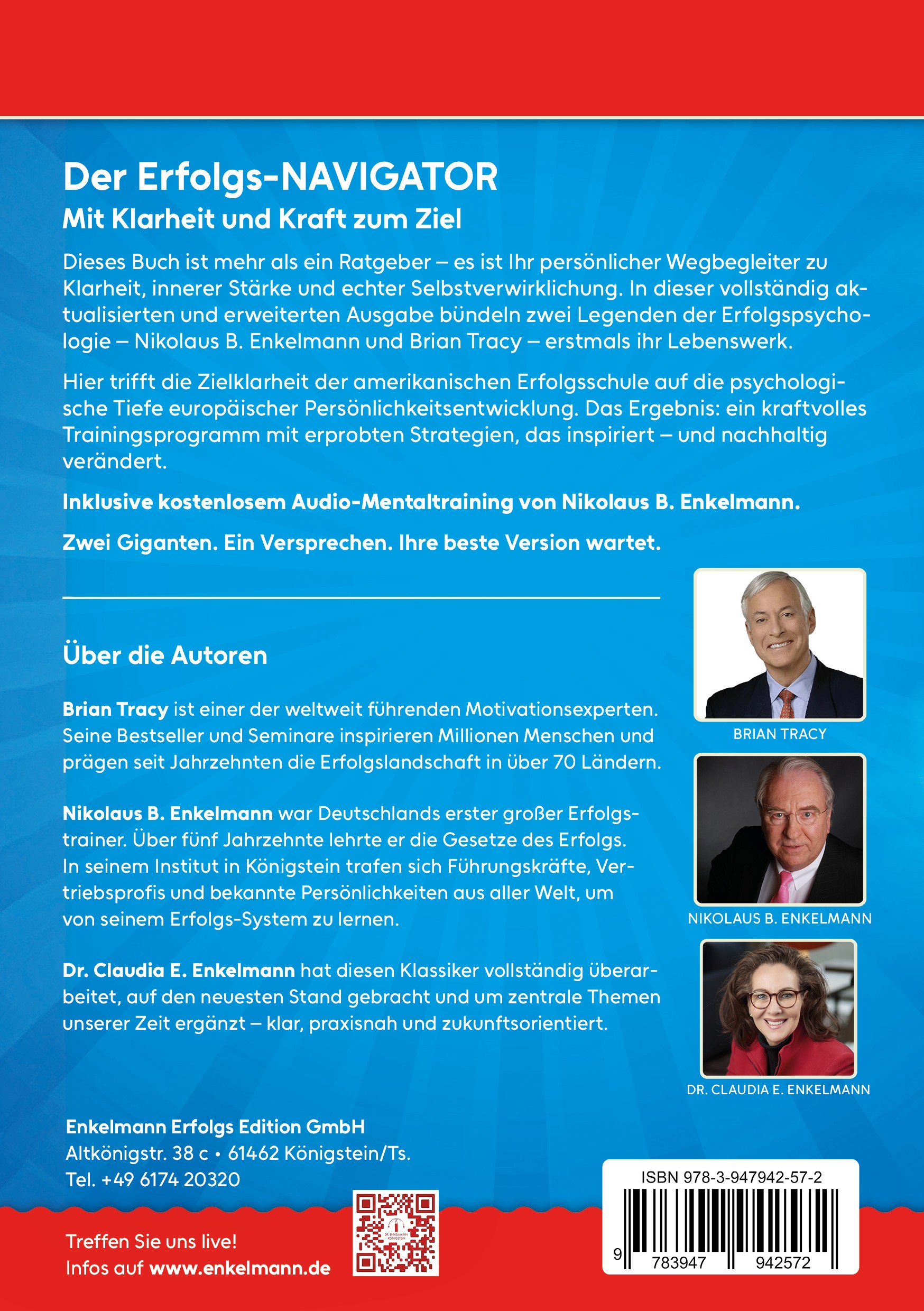 Rückseitencover Der Erfolgs-Navigator – Strategien der Gewinner