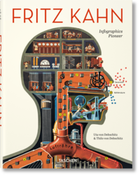 Vorderes Coverbild Fritz Kahn. Infographics Pioneer