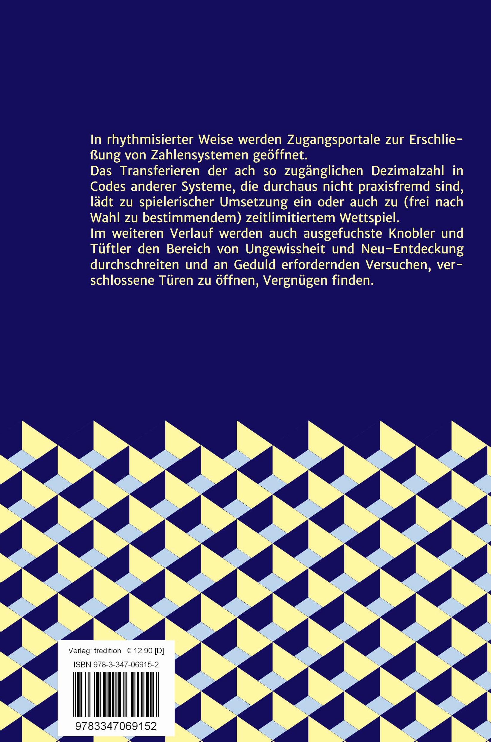Rückseitencover Der rhythmisierte Code