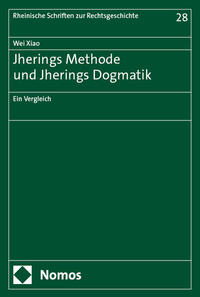 Vorderes Coverbild Jherings Methode und Jherings Dogmatik