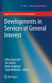 Vorderes Coverbild Developments in Services of General Interest