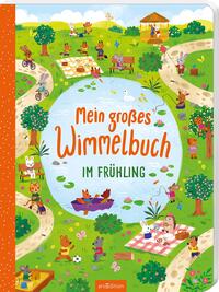 Vorderes Coverbild Mein großes Wimmelbuch – Im Frühling