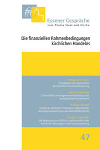 Vorderes Coverbild Die finanziellen Rahmenbedingungen kirchlichen Handelns