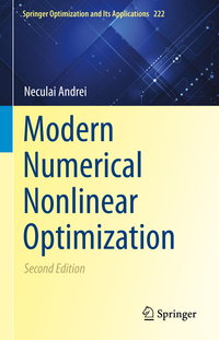Vorderes Coverbild Modern Numerical Nonlinear Optimization