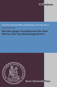 Vorderes Coverbild Einreden gegen Grundpfandrechte beim Wechsel des Grundstückseigentümers