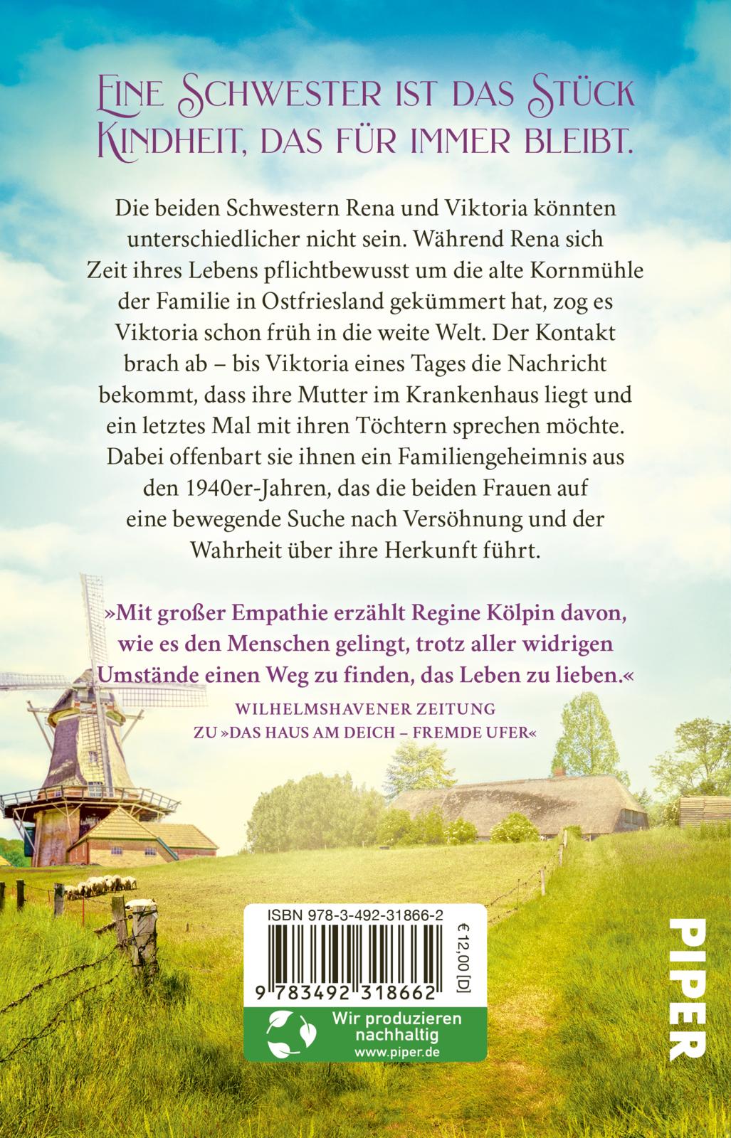 Rückseitencover Die Töchter der Kornmühle