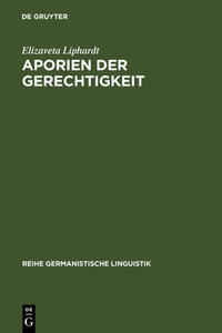 Vorderes Coverbild Aporien der Gerechtigkeit