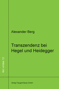 Vorderes Coverbild Transzendenz bei Hegel und Heidegger