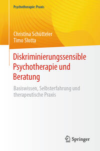 Vorderes Coverbild Diskriminierungssensible Psychotherapie und Beratung
