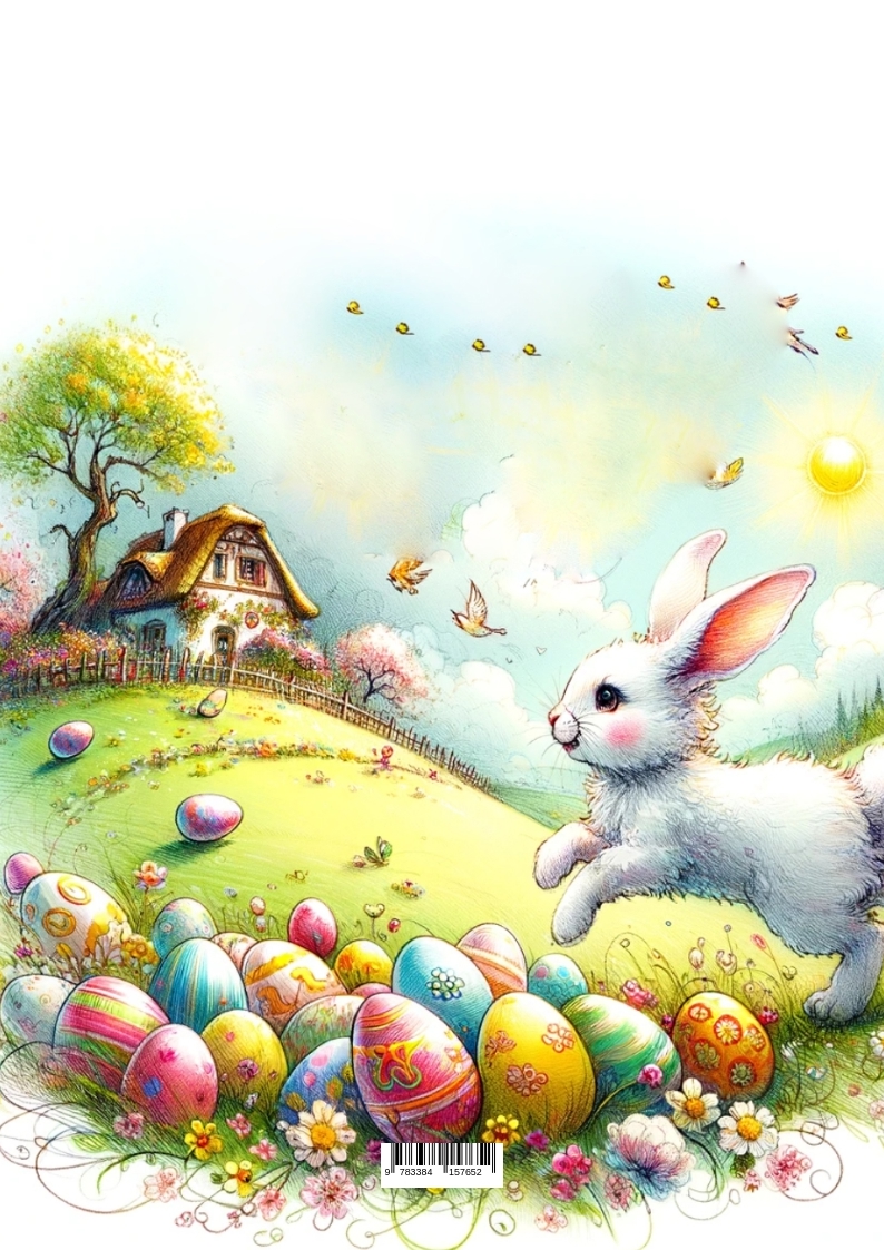 Rückseitencover Frohe Ostern - Sudoku Rätselbuch | Ostergeschenk