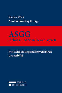 Vorderes Coverbild ASGG - Arbeits- und Sozialgerichtsgesetz