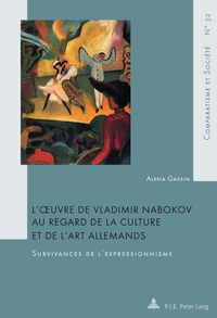 Vorderes Coverbild L’œuvre de Vladimir Nabokov au regard de la culture et de l’art allemands