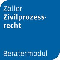 Vorderes Coverbild Beratermodul Zöller Zivilprozessrecht optional mit Otto Schmidt Answers