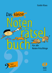 Vorderes Coverbild Das kleine Notenrätselbuch