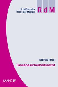 Vorderes Coverbild Gewebesicherheitsrecht