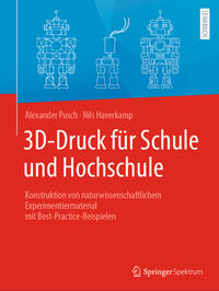 Vorderes Coverbild 3D-Druck für Schule und Hochschule