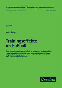 Vorderes Coverbild Trainingseffekte im Fussball
