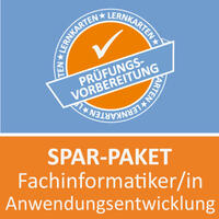 Vorderes Coverbild Lernkarten Paket Fachinformatiker Anwendungsentwicklung