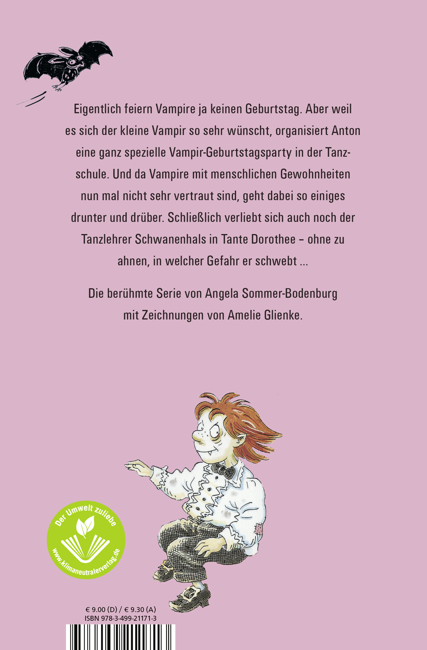 Rückseitencover Der kleine Vampir hat Geburtstag