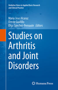 Vorderes Coverbild Studies on Arthritis and Joint Disorders