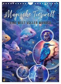 Vorderes Coverbild Magische Tierwelt (Wandkalender 2025 DIN A4 hoch), CALVENDO Monatskalender