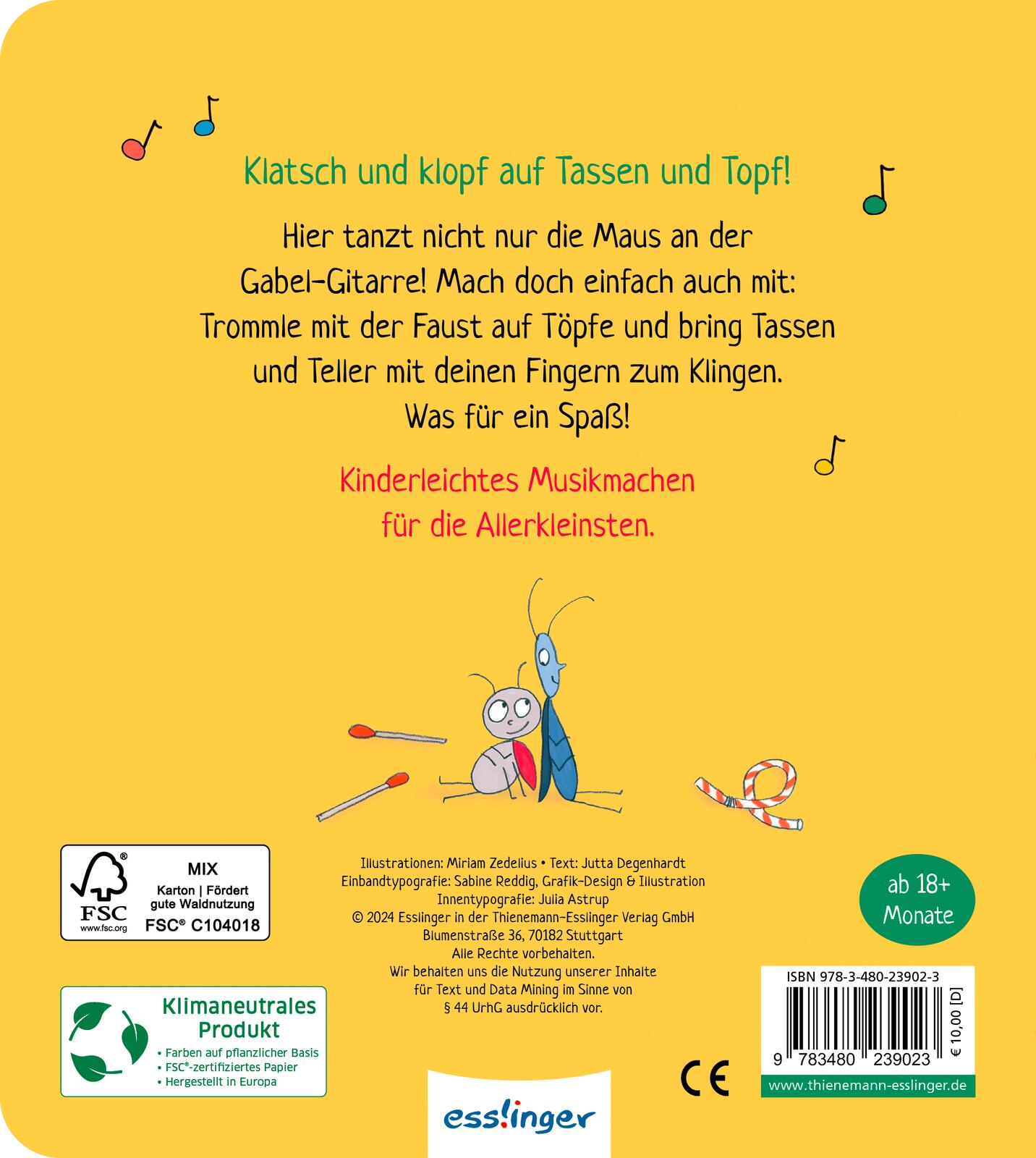 Rückseitencover Mach mit mir Musik!