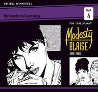 Vorderes Coverbild Modesty Blaise: Die kompletten Comicstrips / Band 4 1966 - 1968