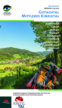 Vorderes Coverbild Wanderkarte Gutachtal, Mittleres Kinzigtal